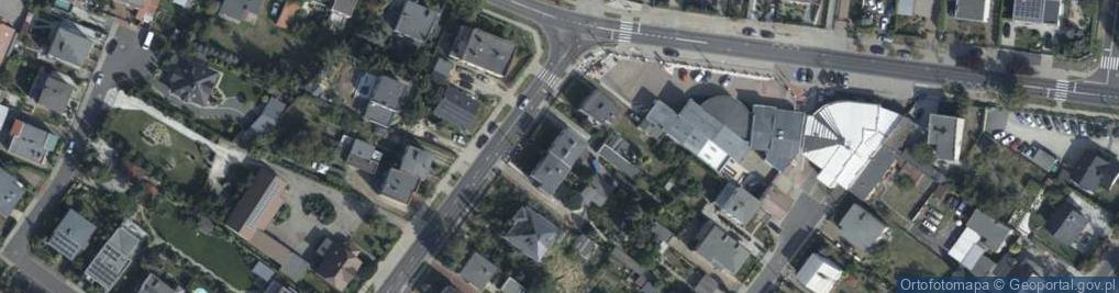 Zdjęcie satelitarne Franciszka Żwirki i Stanisława Wigury ul.