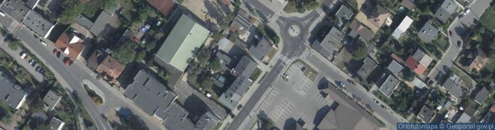 Zdjęcie satelitarne Franciszka Żwirki i Stanisława Wigury ul.