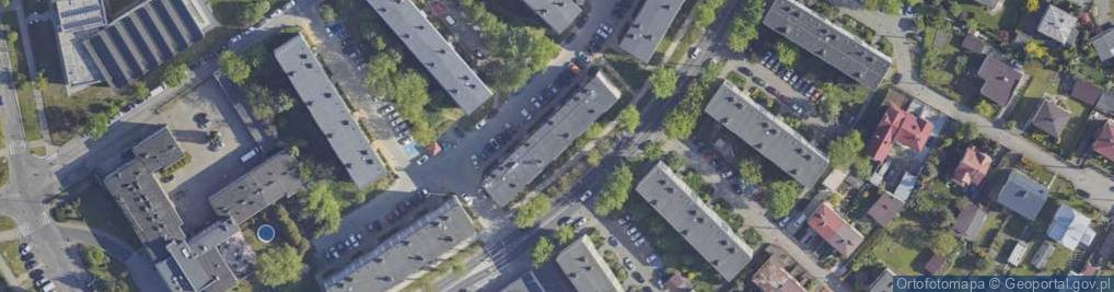 Zdjęcie satelitarne Franciszka Żwirki i Stanisława Wigury ul.