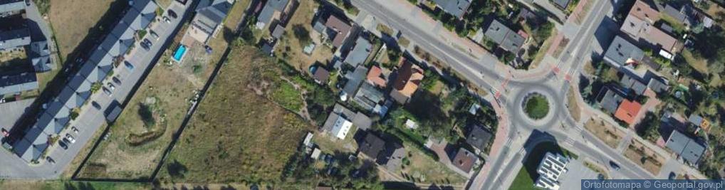 Zdjęcie satelitarne Franciszka Żwirki i Stanisława Wigury ul.