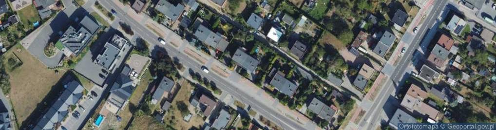Zdjęcie satelitarne Franciszka Żwirki i Stanisława Wigury ul.