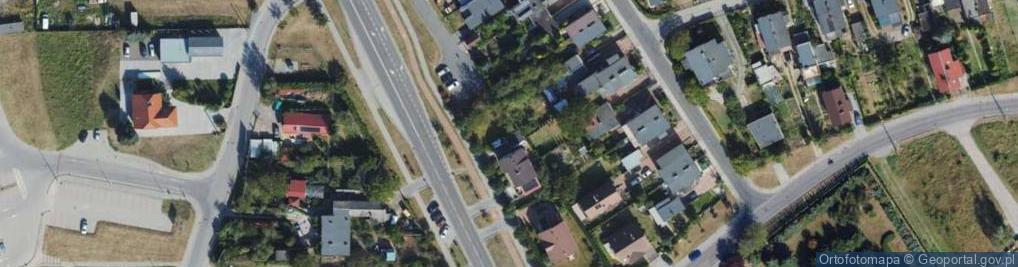 Zdjęcie satelitarne Franciszka Żwirki i Stanisława Wigury ul.