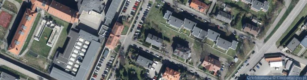Zdjęcie satelitarne Franciszka Żwirki i Stanisława Wigury ul.