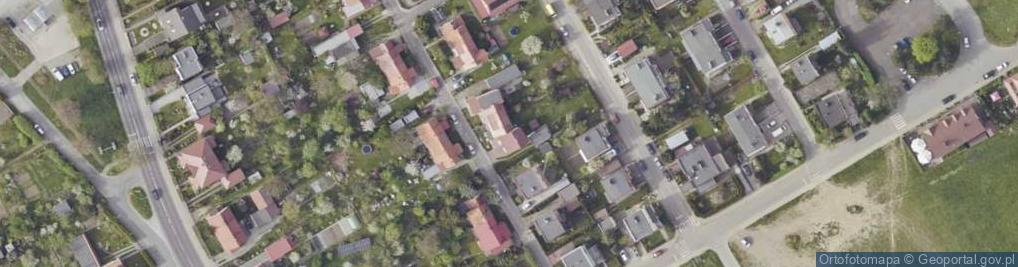 Zdjęcie satelitarne Franciszka Żwirki i Stanisława Wigury ul.