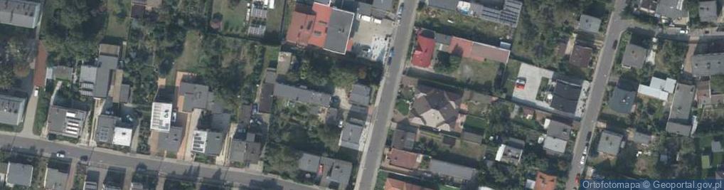 Zdjęcie satelitarne Franciszka Żwirki i Stanisława Wigury ul.