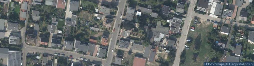 Zdjęcie satelitarne Franciszka Żwirki i Stanisława Wigury ul.