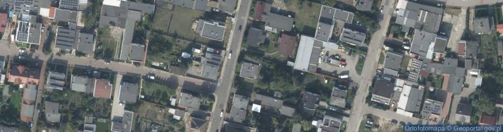 Zdjęcie satelitarne Franciszka Żwirki i Stanisława Wigury ul.