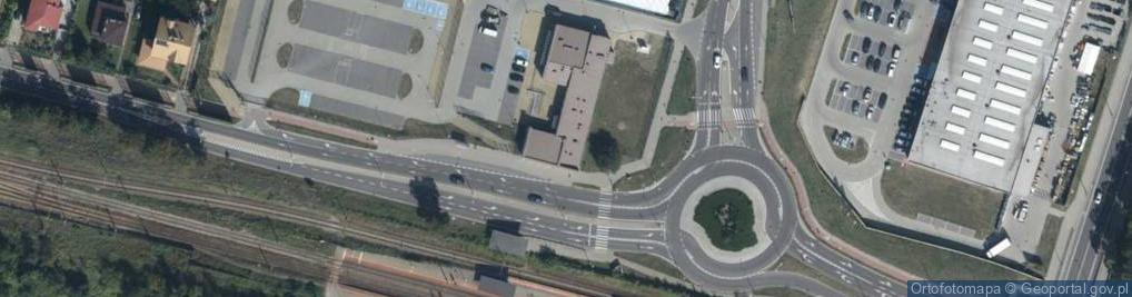 Zdjęcie satelitarne Franciszka Żwirki i Stanisława Wigury ul.