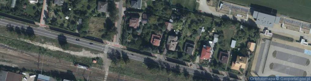 Zdjęcie satelitarne Franciszka Żwirki i Stanisława Wigury ul.