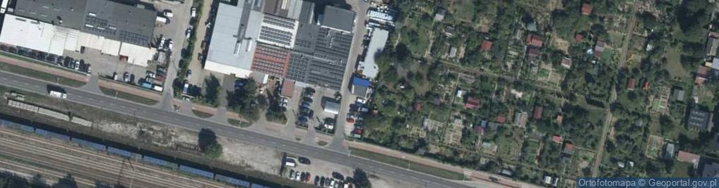 Zdjęcie satelitarne Franciszka Żwirki i Stanisława Wigury ul.
