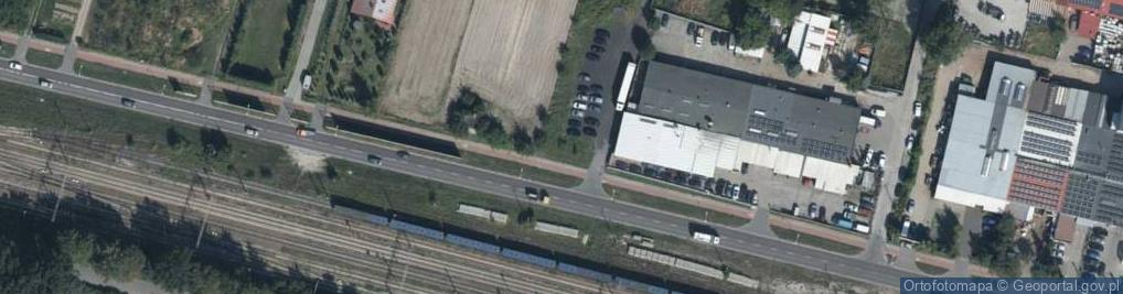 Zdjęcie satelitarne Franciszka Żwirki i Stanisława Wigury ul.