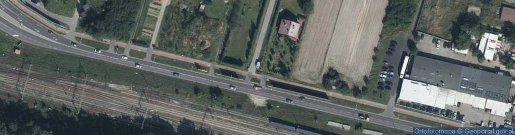 Zdjęcie satelitarne Franciszka Żwirki i Stanisława Wigury ul.