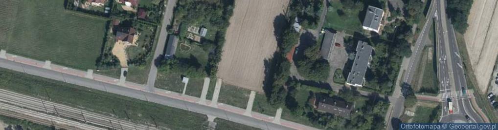 Zdjęcie satelitarne Franciszka Żwirki i Stanisława Wigury ul.