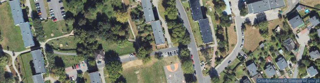 Zdjęcie satelitarne Franciszka Żwirki i Stanisława Wigury ul.