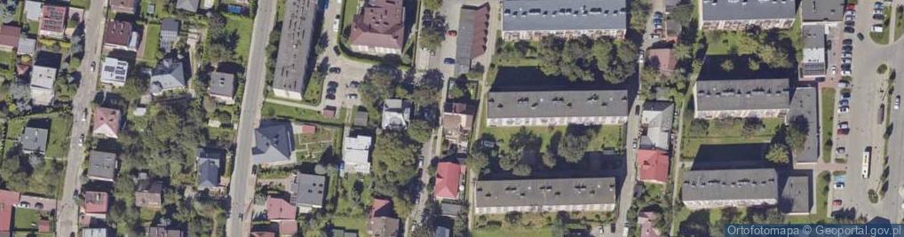 Zdjęcie satelitarne Fredry Aleksandra ul.
