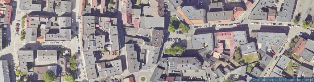 Zdjęcie satelitarne Franciszka Żwirki i Stanisława Wigury ul.