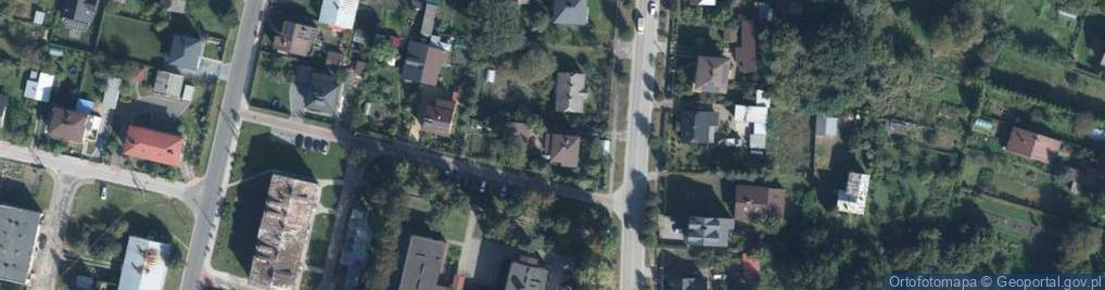 Zdjęcie satelitarne Franciszka Żwirki i Stanisława Wigury ul.
