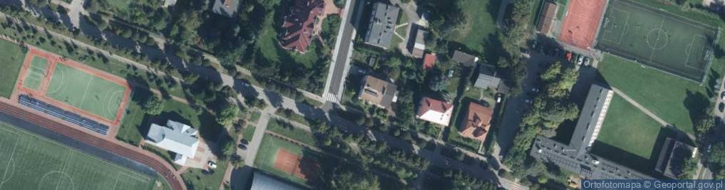 Zdjęcie satelitarne Franciszka Żwirki i Stanisława Wigury ul.