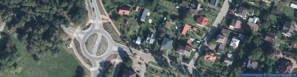 Zdjęcie satelitarne Franciszka Żwirki i Stanisława Wigury ul.