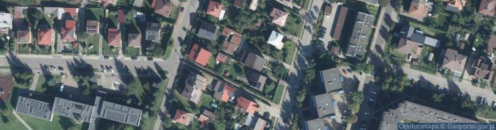 Zdjęcie satelitarne Franciszka Żwirki i Stanisława Wigury ul.