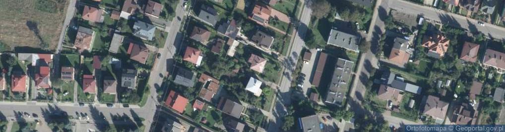 Zdjęcie satelitarne Franciszka Żwirki i Stanisława Wigury ul.