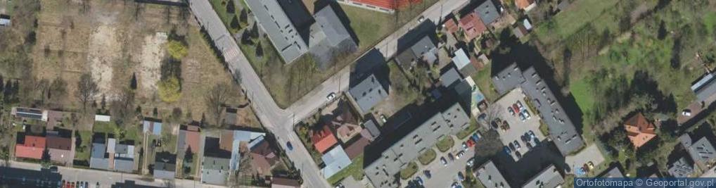 Zdjęcie satelitarne Franciszka Żwirki i Stanisława Wigury ul.