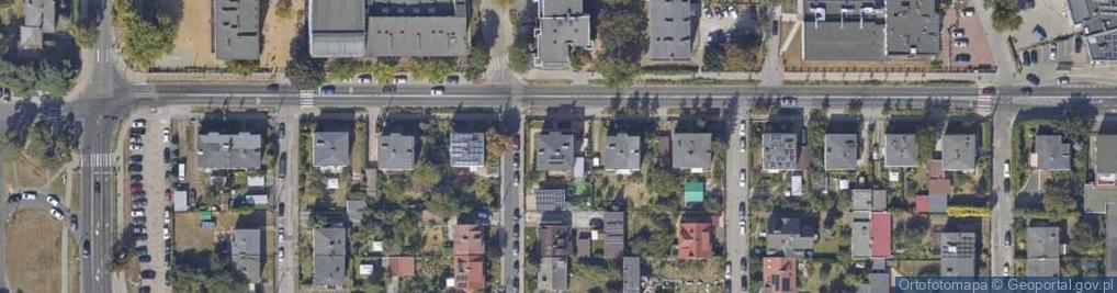 Zdjęcie satelitarne Franciszka Żwirki i Stanisława Wigury ul.