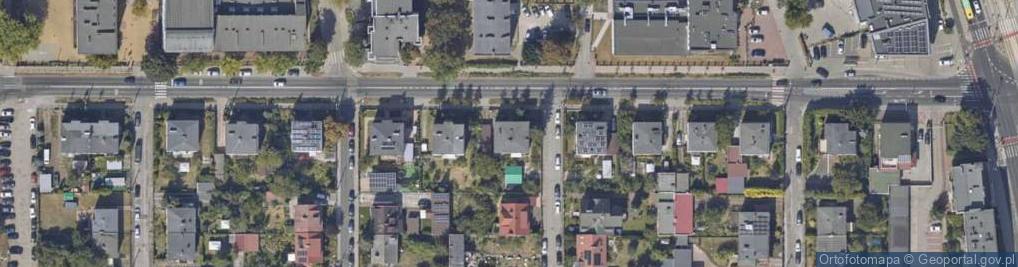 Zdjęcie satelitarne Franciszka Żwirki i Stanisława Wigury ul.
