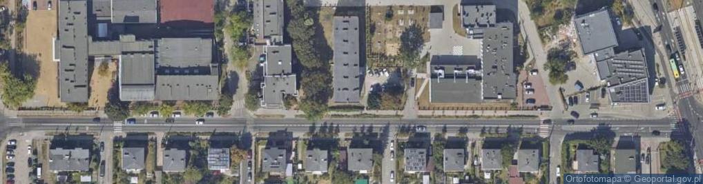 Zdjęcie satelitarne Franciszka Żwirki i Stanisława Wigury ul.