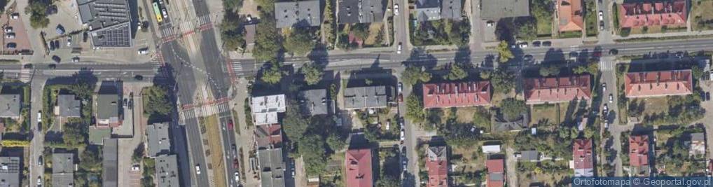Zdjęcie satelitarne Franciszka Żwirki i Stanisława Wigury ul.