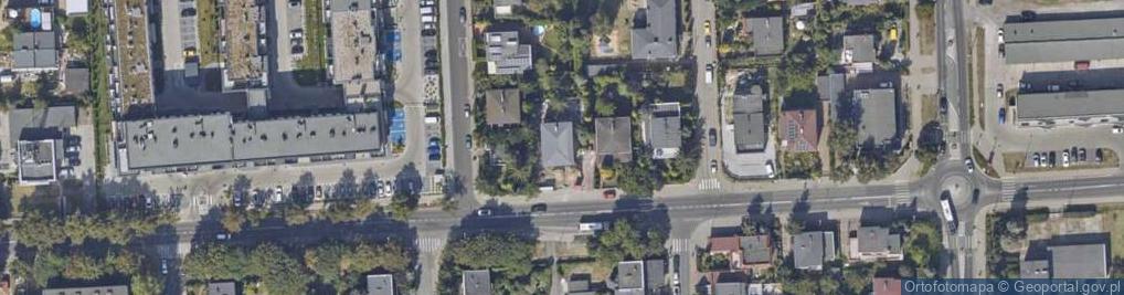 Zdjęcie satelitarne Franciszka Żwirki i Stanisława Wigury ul.