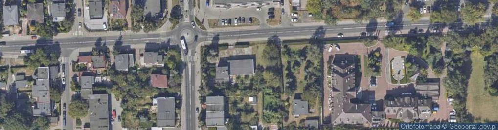 Zdjęcie satelitarne Franciszka Żwirki i Stanisława Wigury ul.