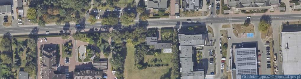 Zdjęcie satelitarne Franciszka Żwirki i Stanisława Wigury ul.