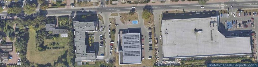 Zdjęcie satelitarne Franciszka Żwirki i Stanisława Wigury ul.