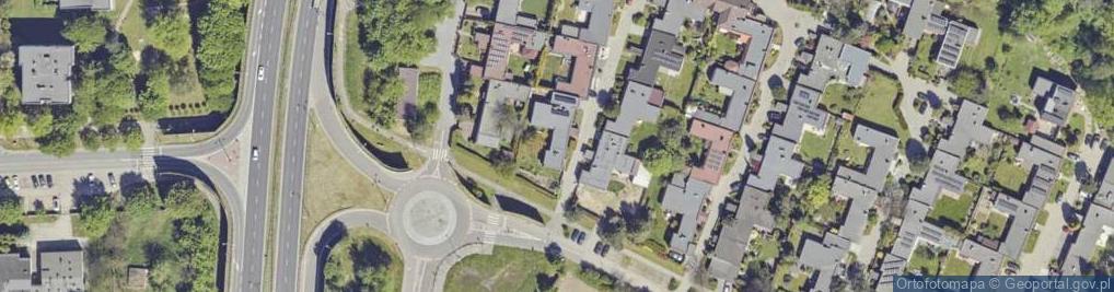 Zdjęcie satelitarne Frycza-Modrzewskiego Andrzeja ul.