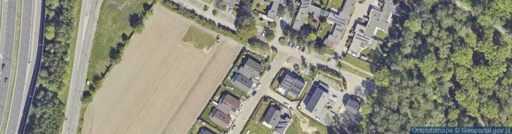 Zdjęcie satelitarne Frycza-Modrzewskiego Andrzeja ul.