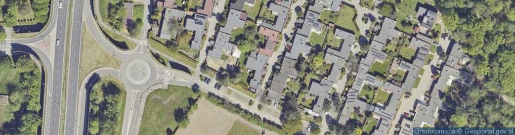 Zdjęcie satelitarne Frycza-Modrzewskiego Andrzeja ul.