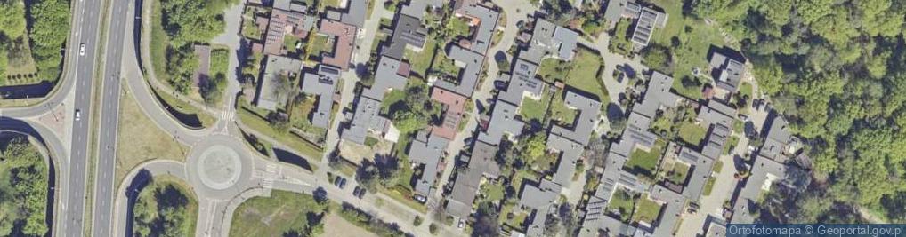 Zdjęcie satelitarne Frycza-Modrzewskiego Andrzeja ul.