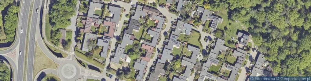 Zdjęcie satelitarne Frycza-Modrzewskiego Andrzeja ul.