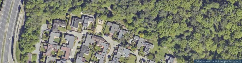 Zdjęcie satelitarne Frycza-Modrzewskiego Andrzeja ul.
