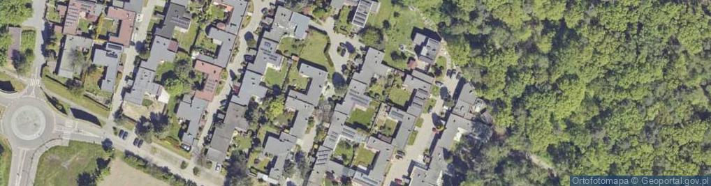Zdjęcie satelitarne Frycza-Modrzewskiego Andrzeja ul.