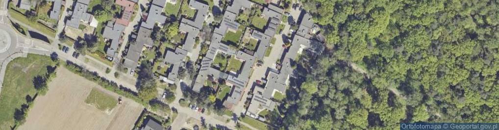 Zdjęcie satelitarne Frycza-Modrzewskiego Andrzeja ul.