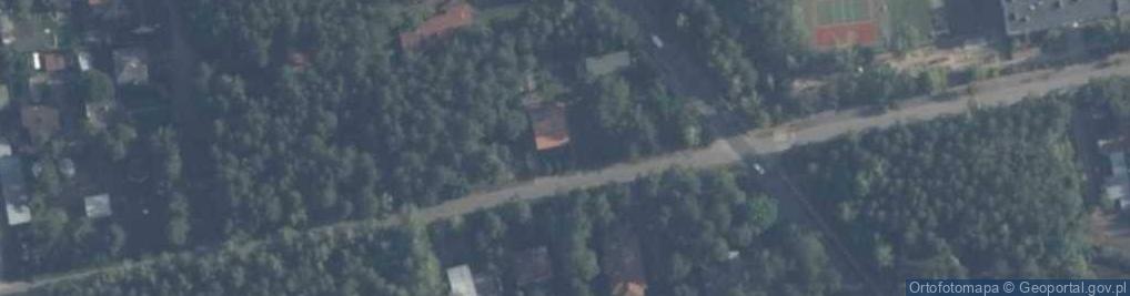 Zdjęcie satelitarne Franciszka Żwirki i Stanisława Wigury ul.