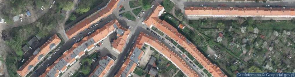 Zdjęcie satelitarne Fredry Aleksandra ul.