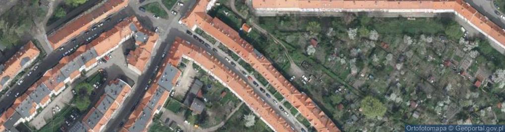 Zdjęcie satelitarne Fredry Aleksandra ul.