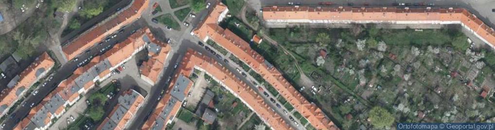 Zdjęcie satelitarne Fredry Aleksandra ul.