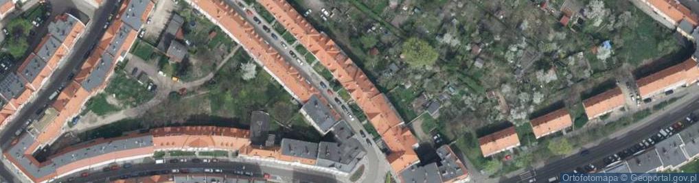 Zdjęcie satelitarne Fredry Aleksandra ul.