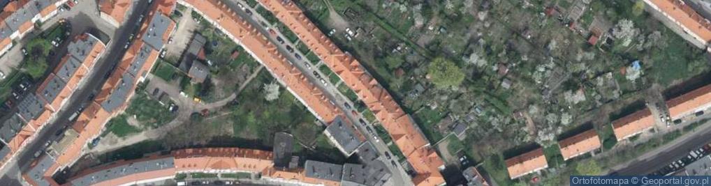 Zdjęcie satelitarne Fredry Aleksandra ul.