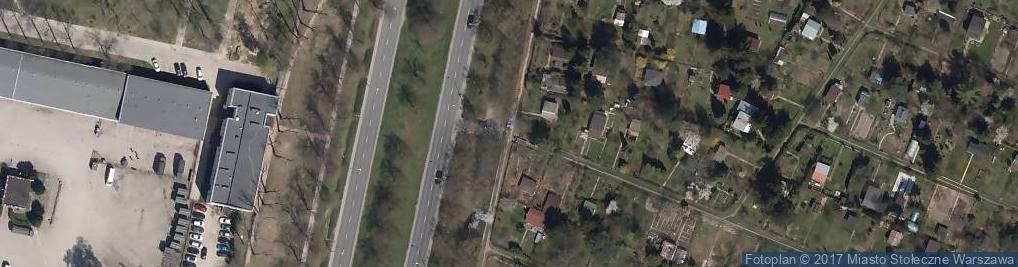 Zdjęcie satelitarne Franciszka Żwirki i Stanisława Wigury ul.