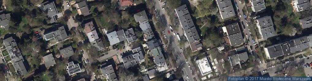 Zdjęcie satelitarne Francuska ul.